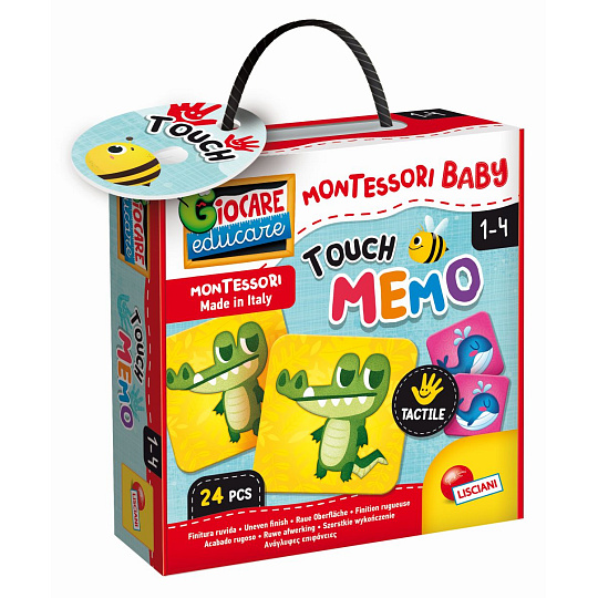 Liscianigioch MONTESSORI BABY TOUCH - Pexeso