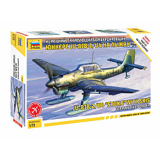 Zvezda Snap Kit letadlo 7323 - JU-87B-2/U4 "STUKA" with skis (1:72)
