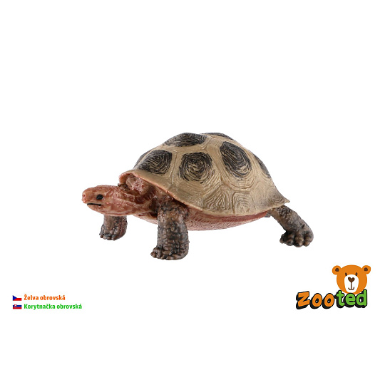 Želva obrovská zooted plast 8cm 