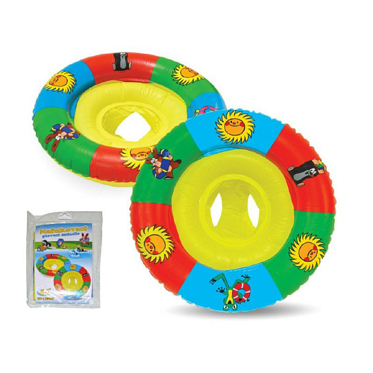 Wiky Baby kruh Krtek pro nejmenší nafukovací 68cm v sáčku 12-24 měsíců