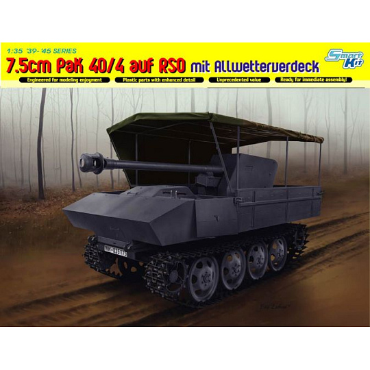Dragon Model Kit military 6679 - 7.5cm PaK 40/4 auf RSO mit Allwetterverdeck (1:35) Dragon Model Kit military 6679 - 7.5cm PaK 40/4 auf RSO mit Allwetterverdeck (1:35)