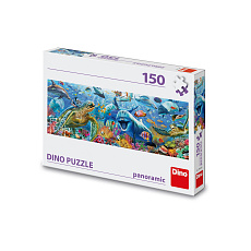 Dino MOŘSKÝ ŽIVOT 150 panoramic Puzzle Dino MOŘSKÝ ŽIVOT 150 panoramic Puzzle