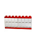 Smartlife LEGO sběratelská skříňka na 16 minifigurek - červená