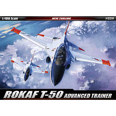 Academy Model Kit letadlo 12231 - ROKAF T-50 ADVANCED TRAINER (1:48)