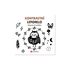 Knížka Kontrastní leporelo Moje první zvířátka 15,5x15cm 0m+