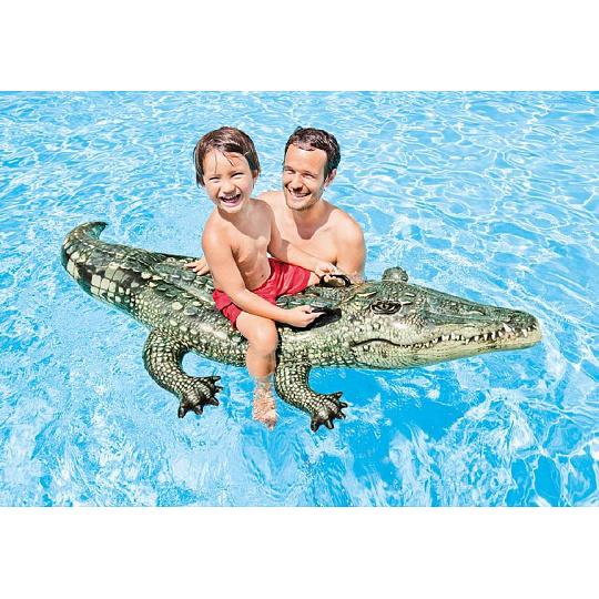 Intex Krokodýl plavací nafukovací 170x86cm od 3 let