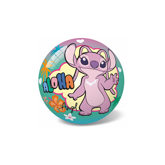 Míč Stitch 14cm nafouknutý v síťce
