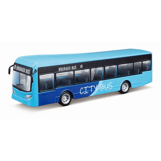 Bburago ASST City Bus and City Trams 4 druhy