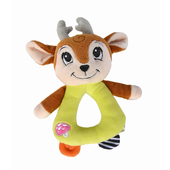 Simba Plyšové chrastítko zvířátko Forest Friends 19cm, 2 druhy