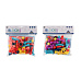 Teddies Stavebnice kostky plast 2 barvy v sáčku 24,5x23cm