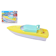 Wiky Loď/člun do vody plast 18cm na baterie na kartě