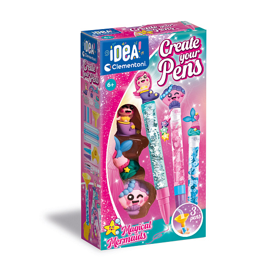 Clementoni IDEA - Vytvor si originálne pero Magical Mermaids Clementoni IDEA - Vytvor si originálne pero Magical Mermaids