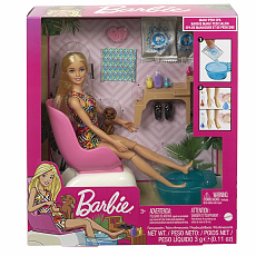 Mattel Barbie MANIKÚRA/PEDIKÚRA HERNÍ SET Mattel Barbie MANIKÚRA/PEDIKÚRA HERNÍ SET