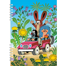 Akim Giochi Preziosi Zápisník A5 s kroužkovou vazbou - Krtek 2