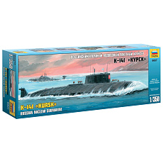 Zvezda Model Kit ponorka 9007 - Nuclear Submarine APL "Kursk" (1:350)
