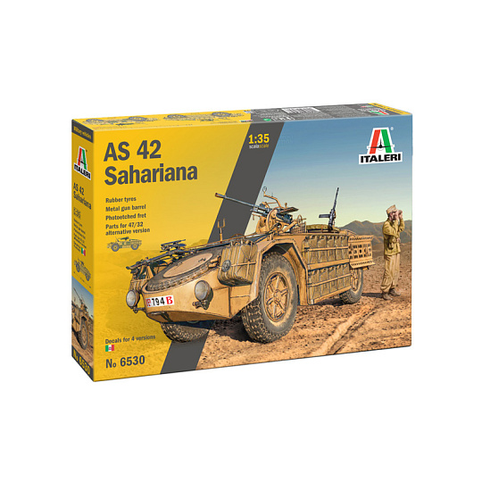 Italeri Model Kit military 6530 - AS 42 SAHARIANA (1:35) Italeri Model Kit military 6530 - AS 42 SAHARIANA (1:35)