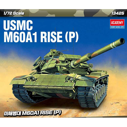 Academy Model Kit tank 13425 - USMC M60A1 RISE (P) (1:72)