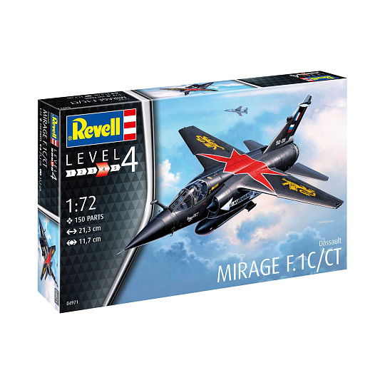 Revell Plastic ModelKit letadlo 04971 - Mirage F.1C/CT (1:72) Revell Plastic ModelKit letadlo 04971 - Mirage F.1C/CT (1:72)