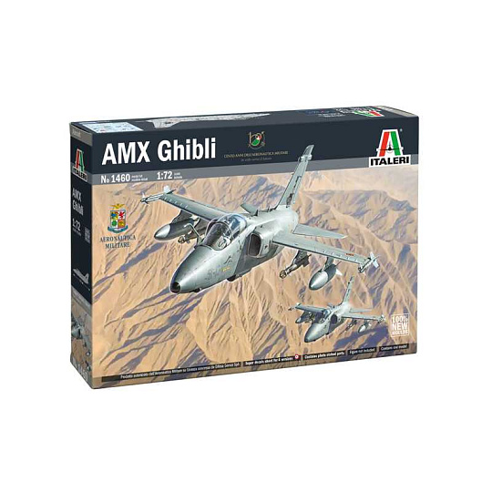 Italeri Model Kit letadlo 1460 - AMX Ghibli (1:72) Italeri Model Kit letadlo 1460 - AMX Ghibli (1:72)
