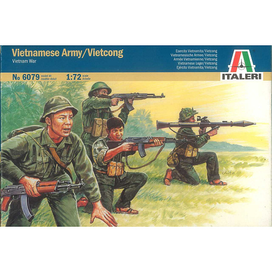 Italeri Model Kit figurky 6079 - VIETNAM WAR - VIETNAMESE ARMY / VIETCONG (1:72) Italeri Model Kit figurky 6079 - VIETNAM WAR - VIETNAMESE ARMY / VIETCONG (1:72)