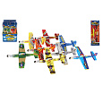 Teddies Letadlo házecí pěnové 18cm mix druhů