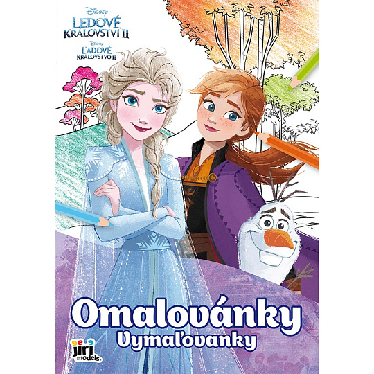 Jiri Models Omalovánka A4 FROZEN 2 - Ledové království Jiri Models Omalovánka A4 FROZEN 2 - Ledové království