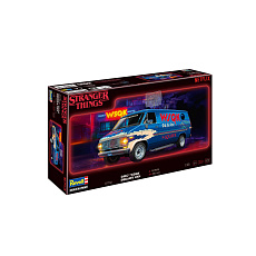 Revell Plastic ModelKit STRANGER THINGS auto 07732 - GMC® WSQK Squawk Van (1:25)