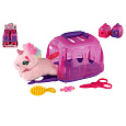 Teddies Jednorožec v přepravním boxu plyš/plast 14cm 2 barvy