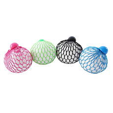 Glumi Mac Toys GLUMI Duhový antistresový míček v sítce Glumi Mac Toys GLUMI Duhový antistresový míček v sítce