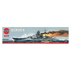 Airfix Classic Kit VINTAGE loď A04204V - Bismarck (1:600)