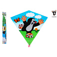 Drak létající Krtek na bruslích plast 68x73cm v sáčku 36ks v boxu