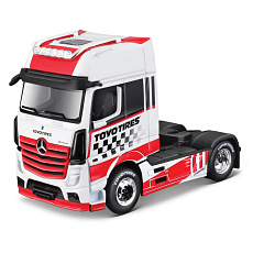 Maisto - Custom Rigs-Mercedes-Benz Actros 1851, červeno-bílá, 1:64 Maisto - Custom Rigs-Mercedes-Benz Actros 1851, červeno-bílá, 1:64
