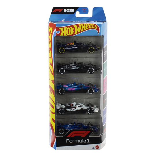 Mattel Hot Wheels  5KS ANGLIČÁK - FORMULE 1