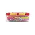 Teddies Modelína/Plastelína Nara 430g 8ks s vykrajovátky 10ks s válečkem s doplňky v plast. boxu 21x12x8cm