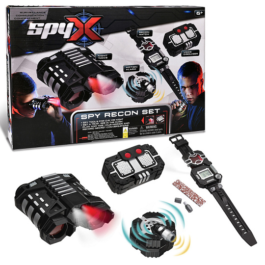 SpyX Velká Špiónská sada s dalekohledem