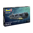 Revell Plastic ModelKit ponorka 05187 - German Midget Submarine Type Molch (1:72)