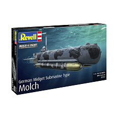 Revell Plastic ModelKit ponorka 05187 - German Midget Submarine Type Molch (1:72) Revell Plastic ModelKit ponorka 05187 - German Midget Submarine Type Molch (1:72)