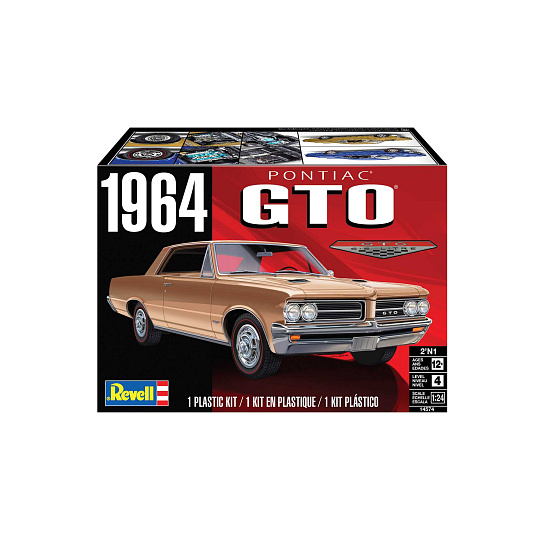 Revell Plastic ModelKit MONOGRAM auto 4574 - '64 GTO (1:24) Revell Plastic ModelKit MONOGRAM auto 4574 - '64 GTO (1:24)