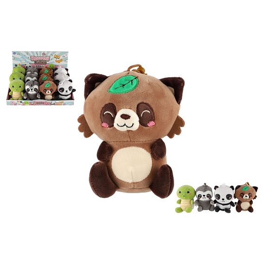 Teddies Přívěsek zvířátko plyš 10x13cm 4 druhy Teddies Přívěsek zvířátko plyš 10x13cm 4 druhy