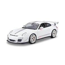 Bburago - Auta HOBBY, Porsche 911 GT3 RS 4.0, bílá, 1:18