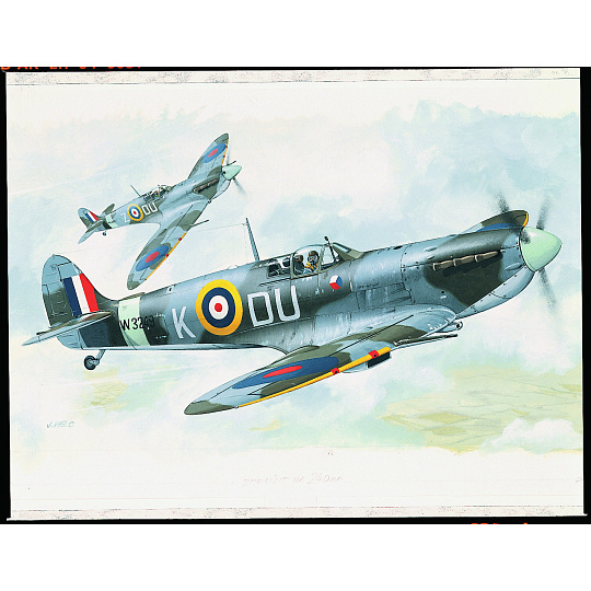 Směr plastikový model letadla Supermarine Spitfire MK.VB