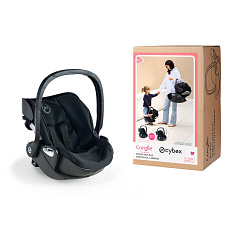 Corolle Autosedačka Cybex Black 2 v1 pro panenky Corolle Autosedačka Cybex Black 2 v1 pro panenky