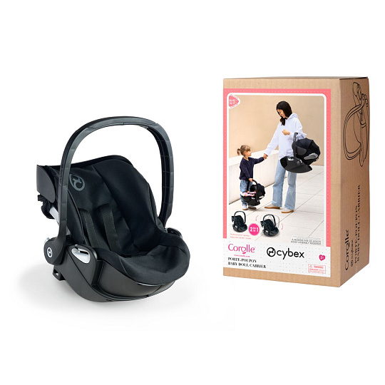 Corolle Autosedačka Cybex Black 2 v1 pro panenky Corolle Autosedačka Cybex Black 2 v1 pro panenky
