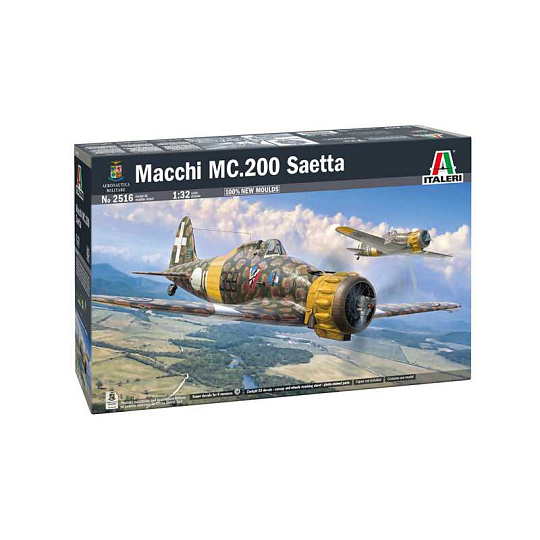 Italeri Model Kit letadlo 2516 - Macchi C.200 (1:32)