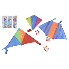 Teddies Drak létající polyester 45x25cm/25x28cm/46x28cm barevný v sáčku, různé druhy Teddies Drak létající polyester 45x25cm/25x28cm/46x28cm barevný v sáčku, různé druhy