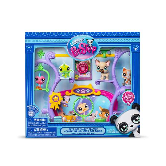 TM Toys Littlest Pet Shop herní sada Zvířátka mají talent