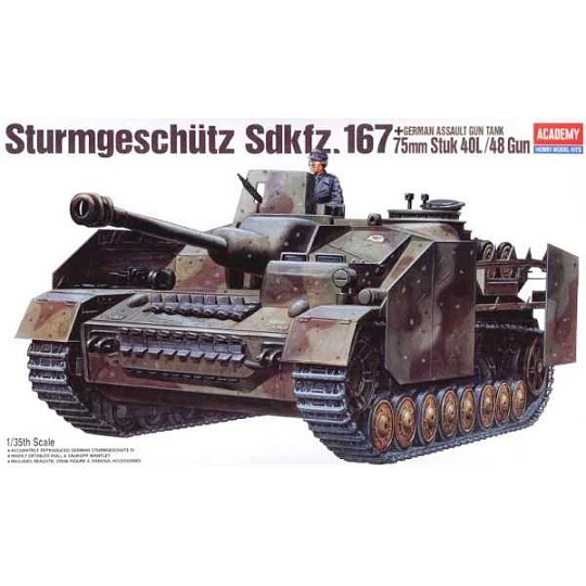 Academy Model Kit tank 13235 - STURMGESCHUTZ IV (1:35) Academy Model Kit tank 13235 - STURMGESCHUTZ IV (1:35)