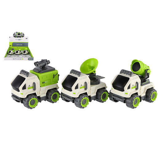 Teddies Auto vesmírné plast 7x10cm na setrvačník 3 druhy Teddies Auto vesmírné plast 7x10cm na setrvačník 3 druhy