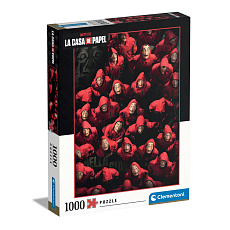 Clementoni Puzzle 1000 dílků - La Casa de Papel