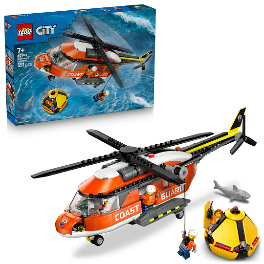 LEGO City 60503 Helikoptéra pobřežní hlídky